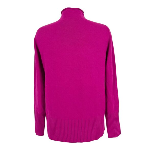 French Connection High Neck Sweater Pink Size Medium - Picture 6 of 9